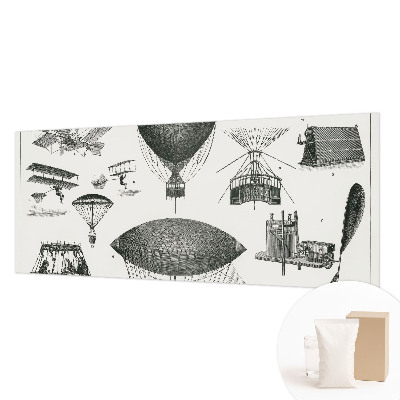 Papel de parede decorativo História da aviação