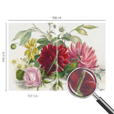 Mural fotográfico Buquê de flores