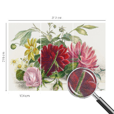 Mural fotográfico Buquê de flores
