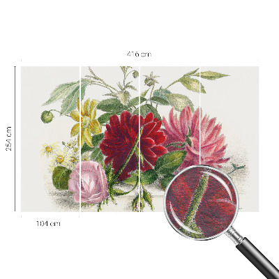 Mural fotográfico Buquê de flores