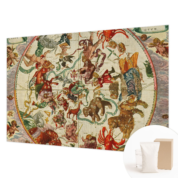 Mural de fotos na parede Composições estelares