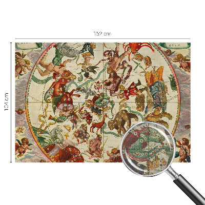 Mural de fotos na parede Composições estelares