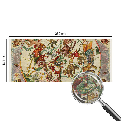 Mural de fotos na parede Composições estelares