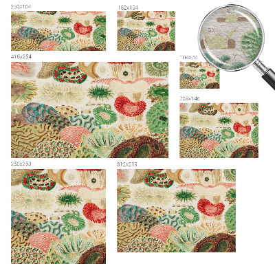 Papel de parede decorativo Formas orgânicas