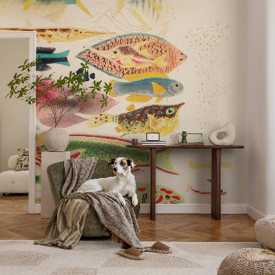 Mural fotográfico Peixes coloridos