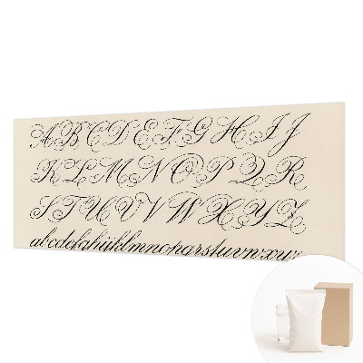 Papel de parede fotográfico Escrita caligráfica