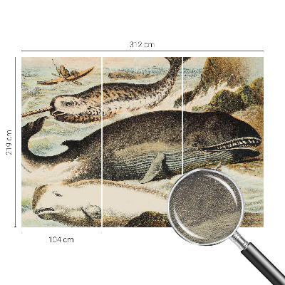 Papel de parede fotográfico Gigantes marinhos