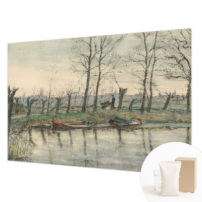 Papel de parede para quarto Paisagem de inverno