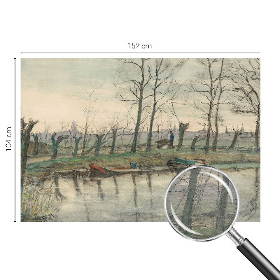 Papel de parede para quarto Paisagem de inverno