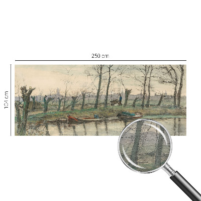 Papel de parede para quarto Paisagem de inverno