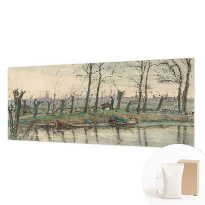 Papel de parede para quarto Paisagem de inverno