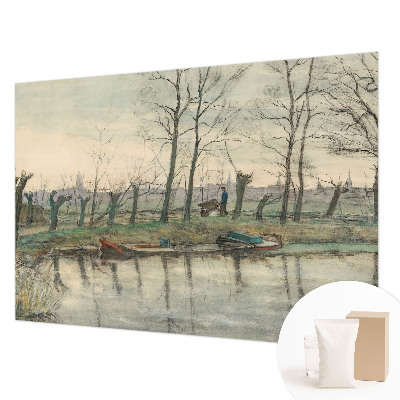 Papel de parede para quarto Paisagem de inverno