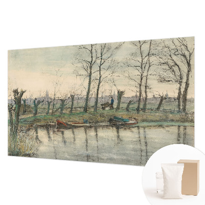 Papel de parede para quarto Paisagem de inverno