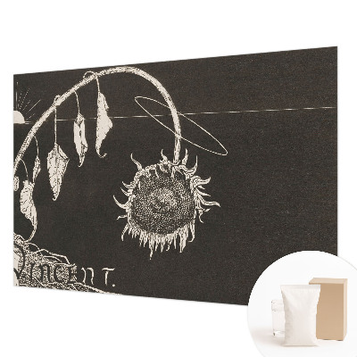 Mural fotográfico Girassol nostálgico