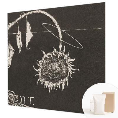 Mural fotográfico Girassol nostálgico