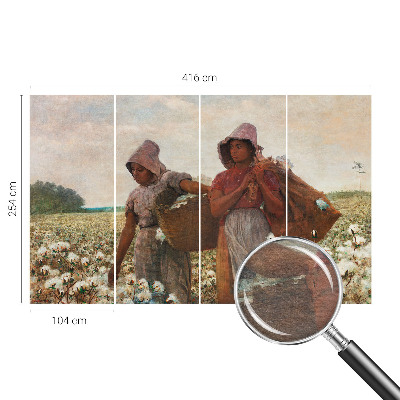 Mural de parede Trabalhando no campo