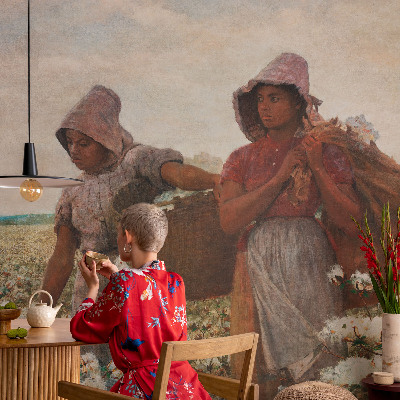 Mural de parede Trabalhando no campo