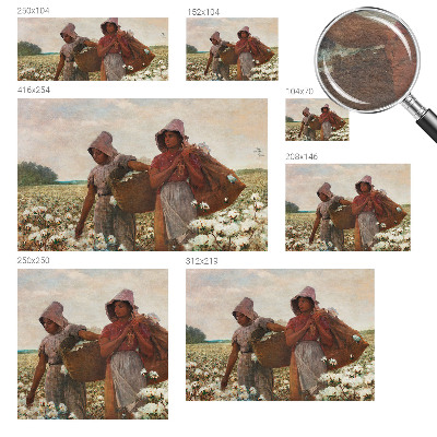 Mural de parede Trabalhando no campo