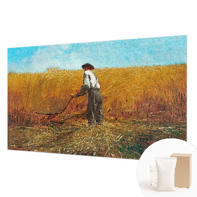 Mural de fotos na parede Colheita ao sol