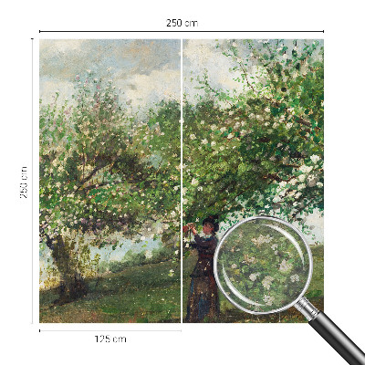 Papel de parede para sala Cena de primavera