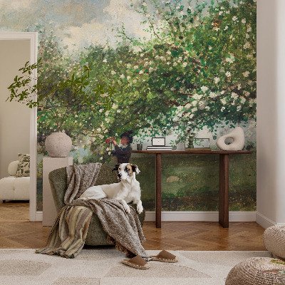 Papel de parede para sala Cena de primavera
