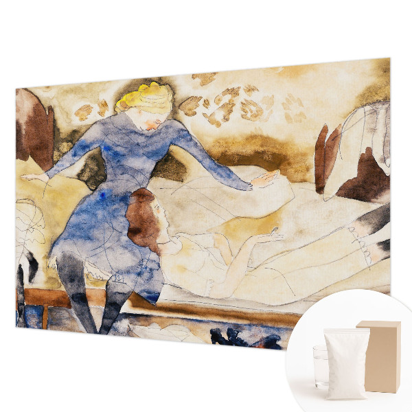 Papel de parede decorativo Paz feminina