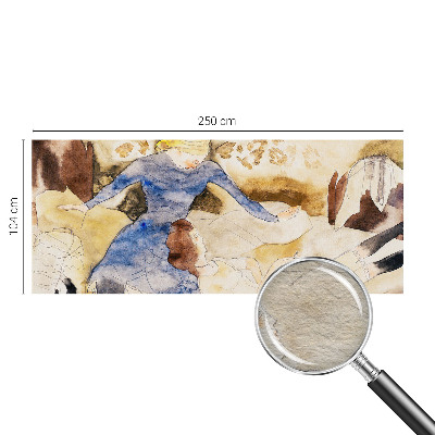 Papel de parede decorativo Paz feminina