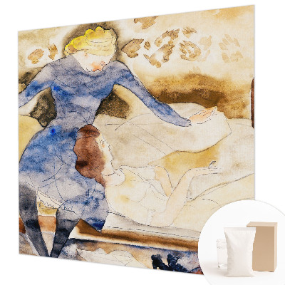 Papel de parede decorativo Paz feminina