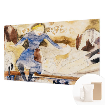 Papel de parede decorativo Paz feminina