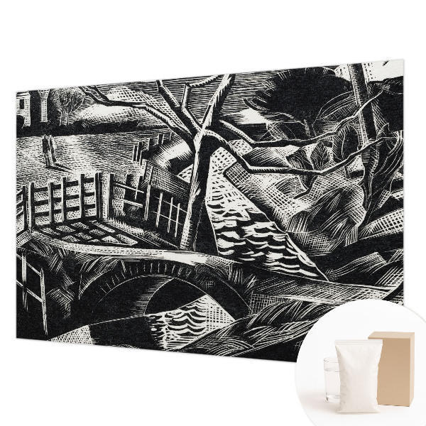 Mural de fotos na parede Paisagem arquitetônica