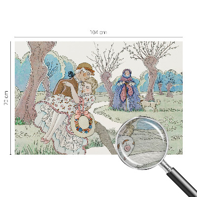 Papel de parede fotográfico Cena romântica