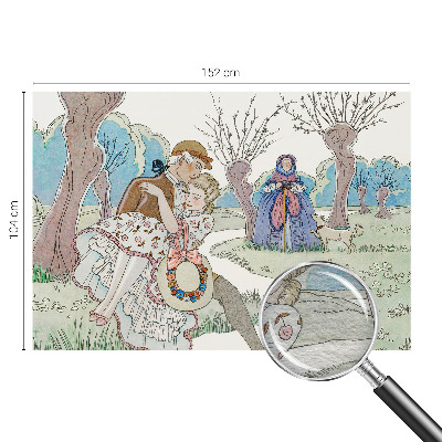 Papel de parede fotográfico Cena romântica