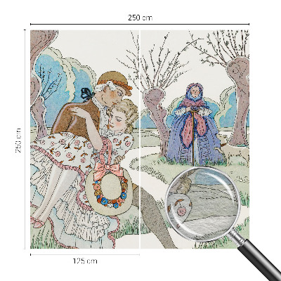 Papel de parede fotográfico Cena romântica