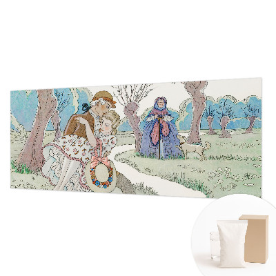 Papel de parede fotográfico Cena romântica