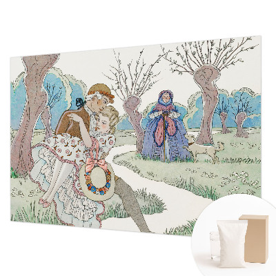 Papel de parede fotográfico Cena romântica