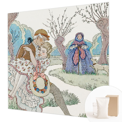 Papel de parede fotográfico Cena romântica