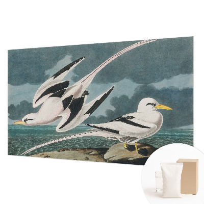 Papel de parede para quarto Pássaros à beira-mar