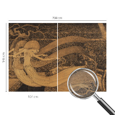 Fotomural Personagens surrealistas