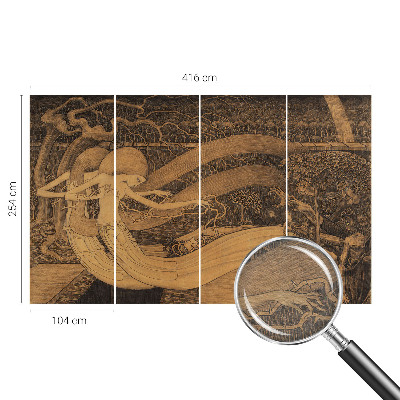 Fotomural Personagens surrealistas