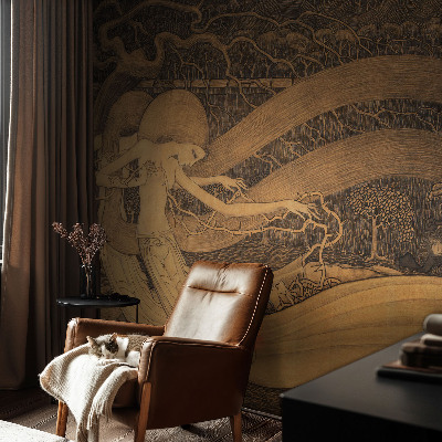 Fotomural Personagens surrealistas