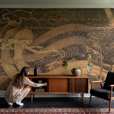 Fotomural Personagens surrealistas