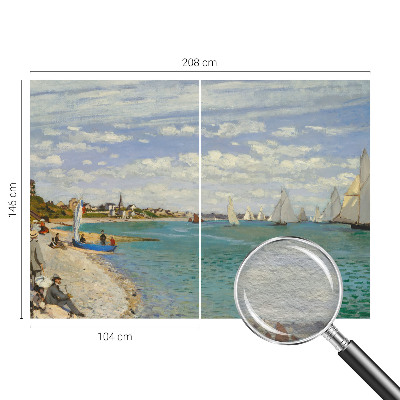 Papel de parede para sala Paisagem litorânea