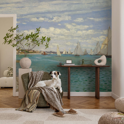 Papel de parede para sala Paisagem litorânea