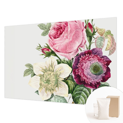 Papel de parede decorativo Buquê de flores