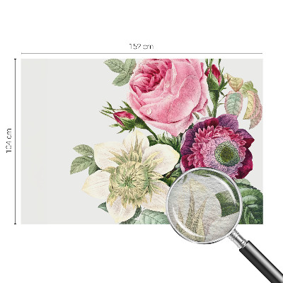 Papel de parede decorativo Buquê de flores