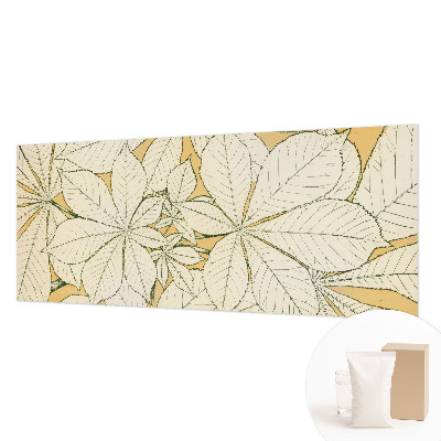 Papel de parede fotográfico Folhas de castanheiro