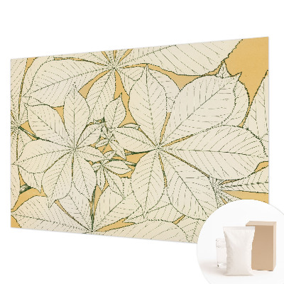 Papel de parede fotográfico Folhas de castanheiro