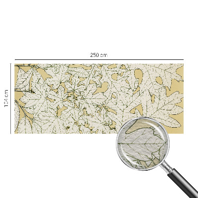 Fotomural Folhas de árvore