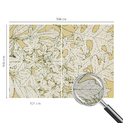 Fotomural Folhas de árvore