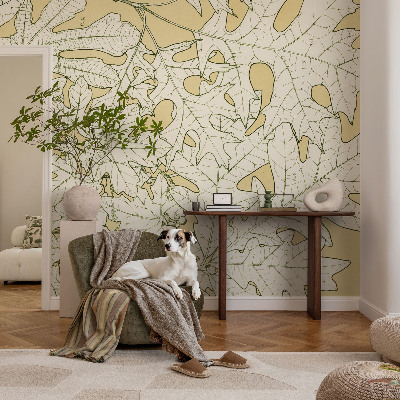 Fotomural Folhas de árvore